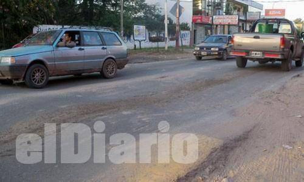 En plena crisis, Provincia anuncia obras para ruta 8