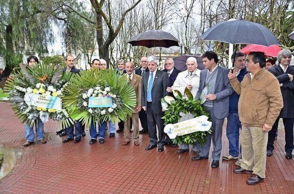 El Municipio de San Fernando record� la muerte de San Mart�n
