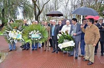 El Municipio de San Fernando record� la muerte de San Mart�n