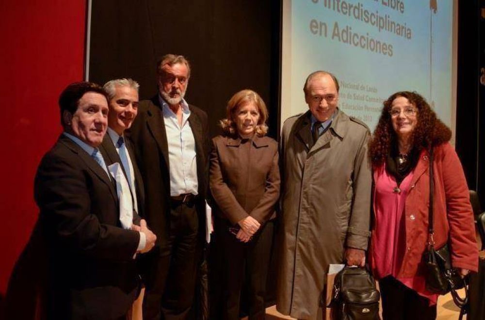 D�az P�rez inaugur� en la UNLA la C�tedra Libre e Interdisciplinaria en Adicciones