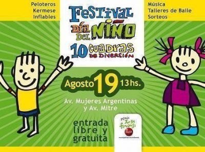 Avellaneda: diez cuadras de diversi�n para festejar el D�a del Ni�o