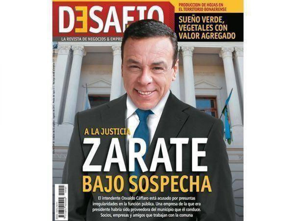 Avanza la investigaci�n al Intendente C�ffaro por Asociaci�n Il�cita