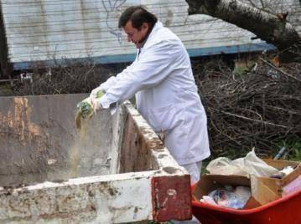 Destrucci�n de mercader�a decomisada por Cabina Sanitaria