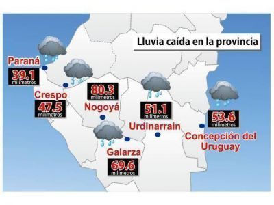 Cerca de 20 familias fueron asistidas por Defensa Civil en Paran�