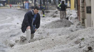 Una tormenta como hac�a 50 agostos que no se registraba