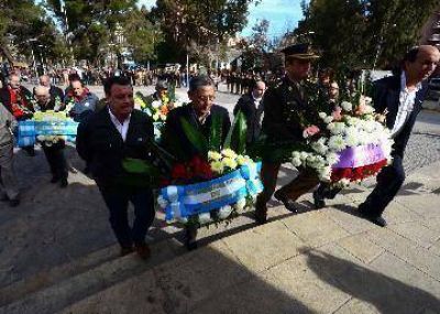 Toda la regi�n homenaje� a San Mart�n