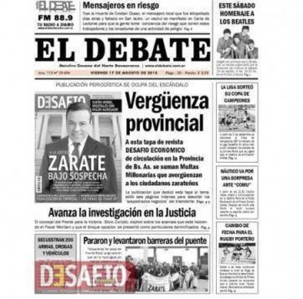 Ecos del caso Z�rate