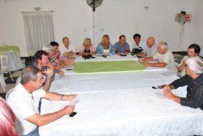 Reuni�n de intendentes de la Alianza en Concepci�n del Bermejo