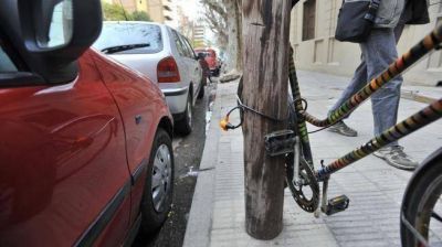 No hay d�nde estacionar las bicicletas