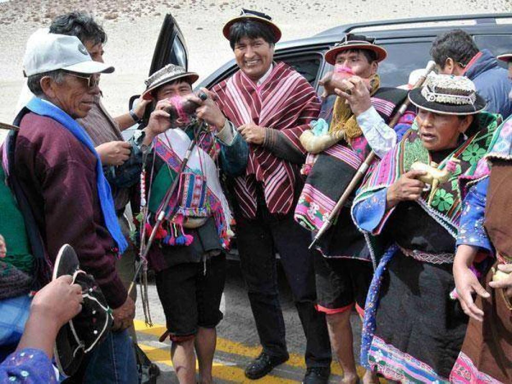 Un ministro le minti� a Evo Morales en la cara