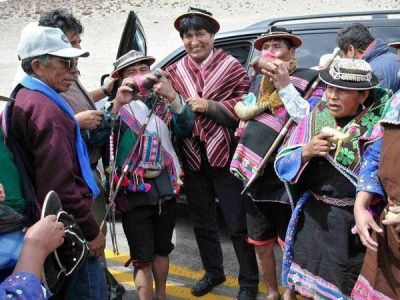 Un ministro le minti� a Evo Morales en la cara