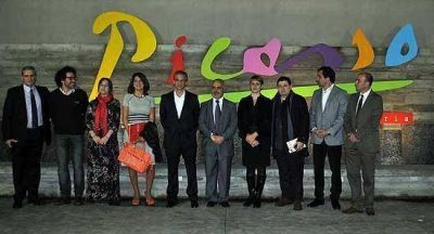 �El lenguaje gr�fico de Pablo Picasso� se inaugur� con masiva convocatoria