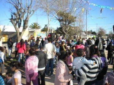 M�s de 300 ni�os festejaron su D�a en el Centro Barrial �N�stor Kirchner�