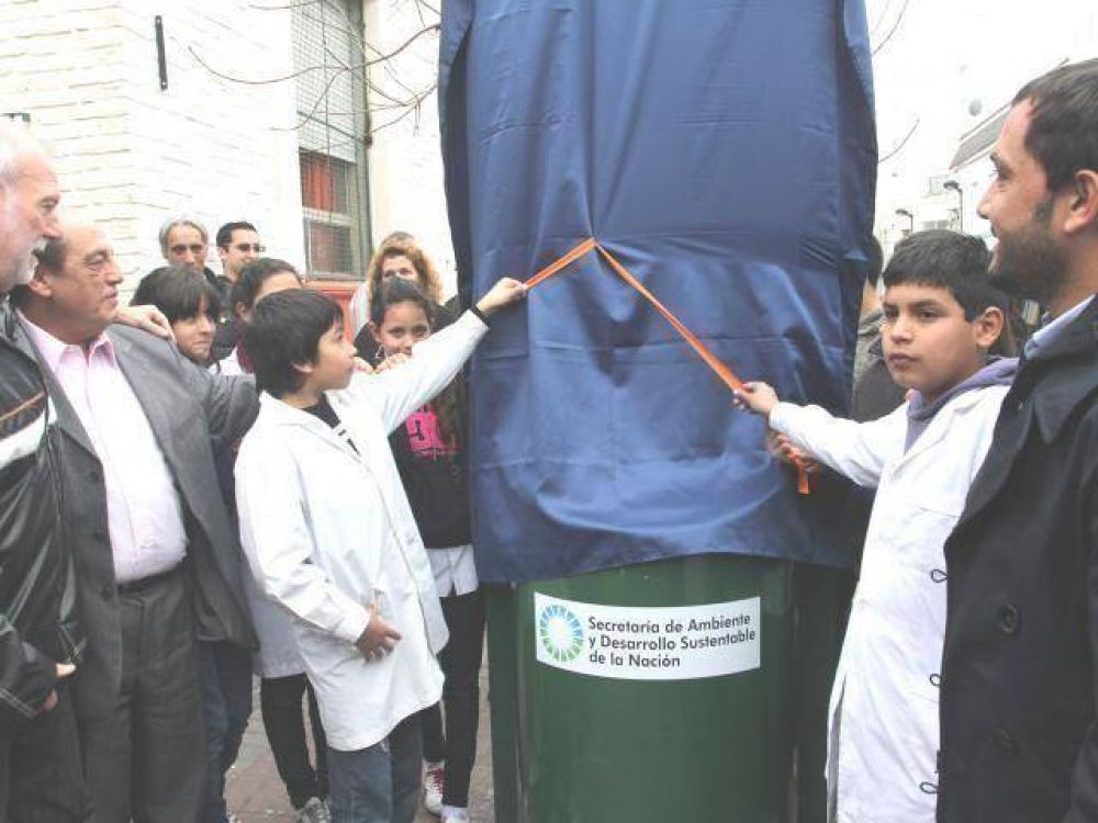 Reciclan residuos