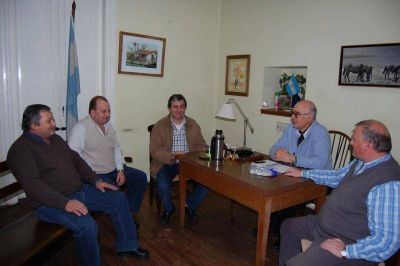 Gorosito se reuni� con funcionarios municipales por el tema h�drico