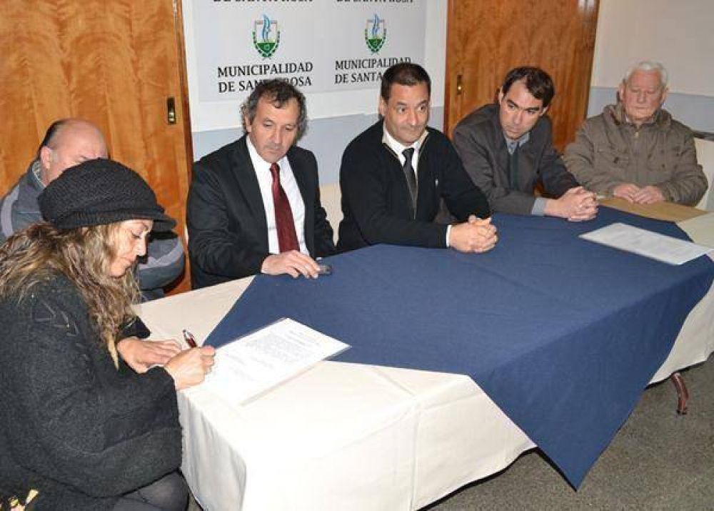  Asumieron nuevas autoridades de comisiones vecinales santarrose�as
