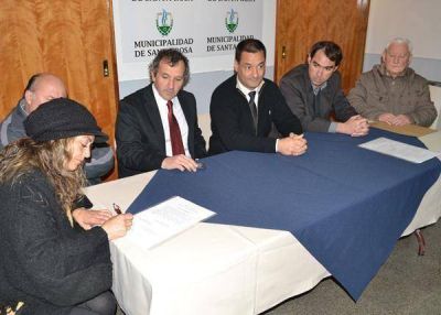  Asumieron nuevas autoridades de comisiones vecinales santarrose�as