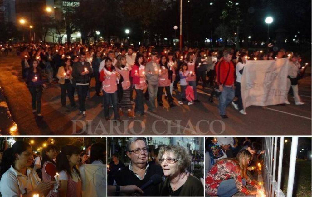 Docentes, familiares y vecinos marcharon para pedir Justicia por la muerte de la maestra jardinera