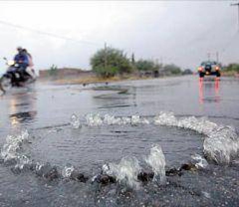 La lluvia trajo m�s problemas
