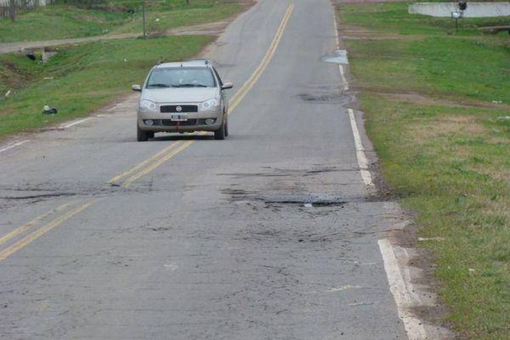 El deterioro del camino en Ruta 41 es cada vez mayor�