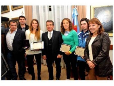 El gobernador Urribarri reconoci� a los ol�mpicos entrerrianos