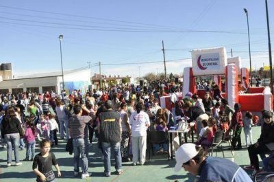La Intendente Giroldi acompa�� los festejos del D�a del Ni�o