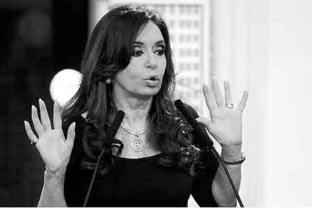 Cristina sufri� un episodio de lipotimia
