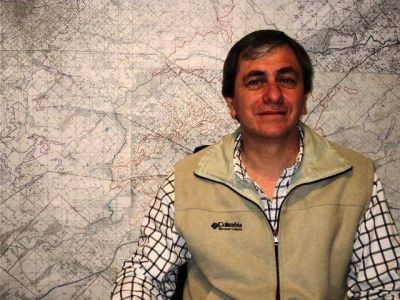 El Ingeniero Brassesco estuvo recorriendo la zona en avioneta para evaluar el impacto del agua