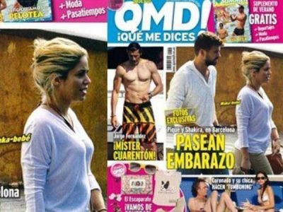  Shakira est� embarazada y sufre de toxoplasmosis