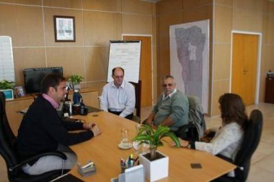 El Ministro del Campo recibi� al Director del Instituto De Patobiologia del INTA de Castelar