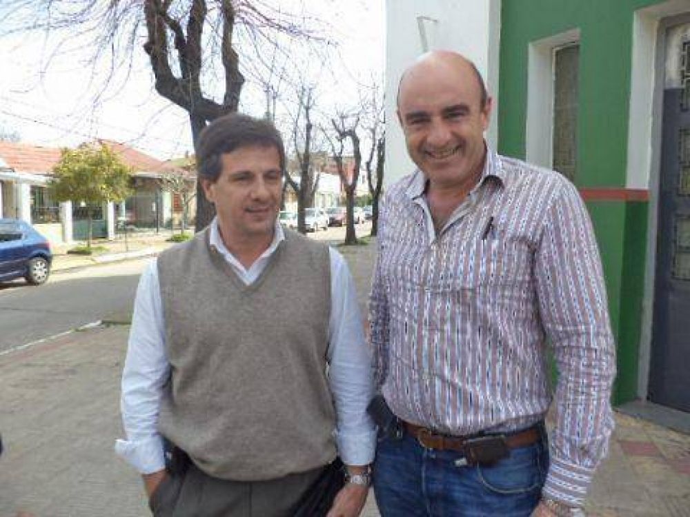 Reuni�n del intendente Slezack con el bloque Justicialista