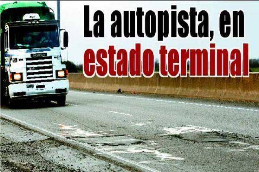 Autopista: por falta de obras, podr�an intervenir judicialmente la concesi�n