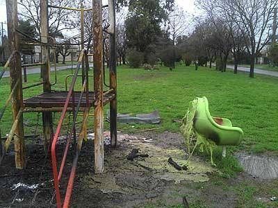 Tolosa: vecinos indignados por nuevo acto de vandalismo