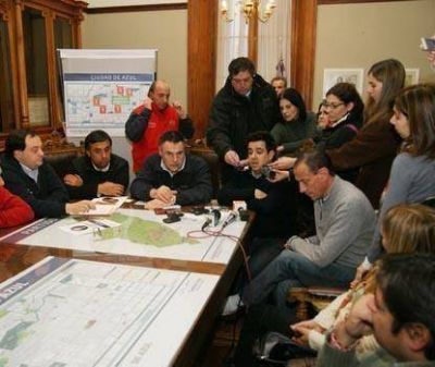 Funcionarios bonaerenses comprometieron ayuda