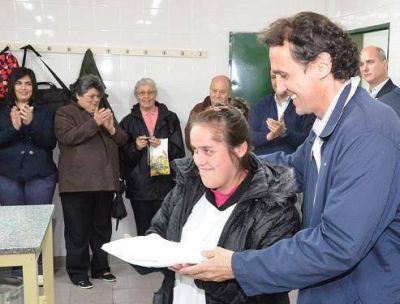 Katopodis inaugur� Curso para Personas con Discapacidad