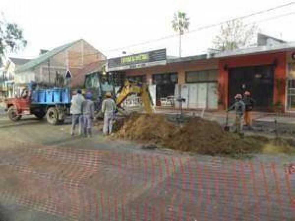San Jos�: la obra de cloacas est� terminada en un 90%