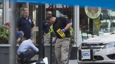 Tiroteo y p�nico en Nueva York: dos muertos y nueve heridos