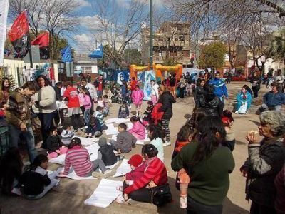 El Movimiento Evita de Vicente L�pez festej� el D�a del Ni�o