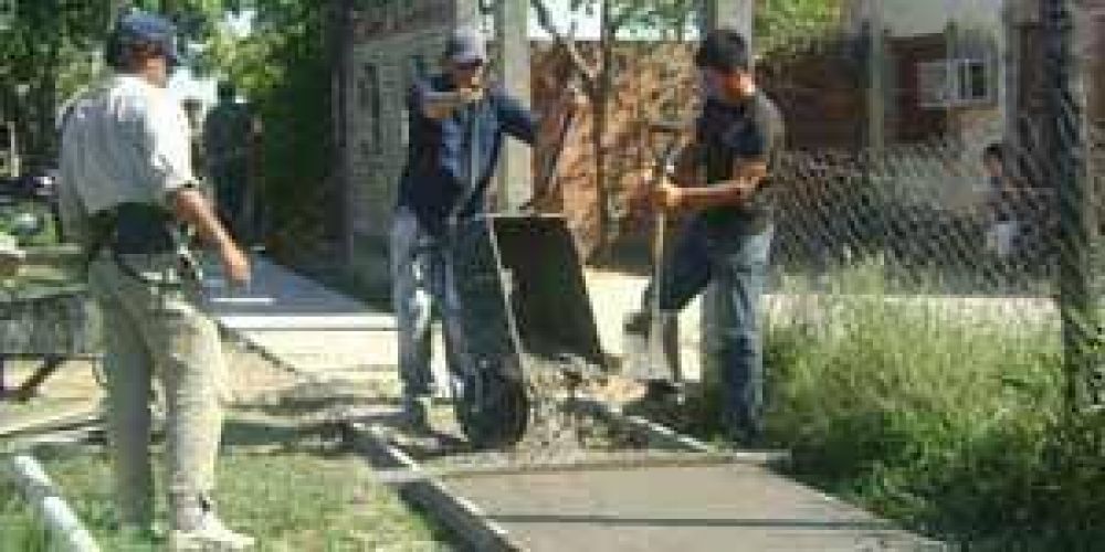  Trabajos de la comuna en el sector norte de la ciudad