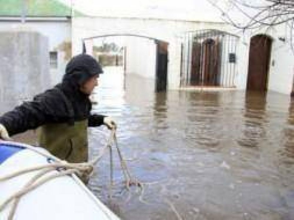 Inundaciones: Comienza a normalizarse la situaci�n en Tres Arroyos