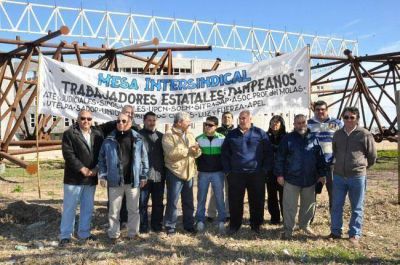  Con el megaestadio de fondo, la Intersindical convoc� a otro paro: 5 y 6 de setiembre