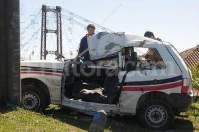 Tragedia en el ingreso este al puente carretero Oro�o
