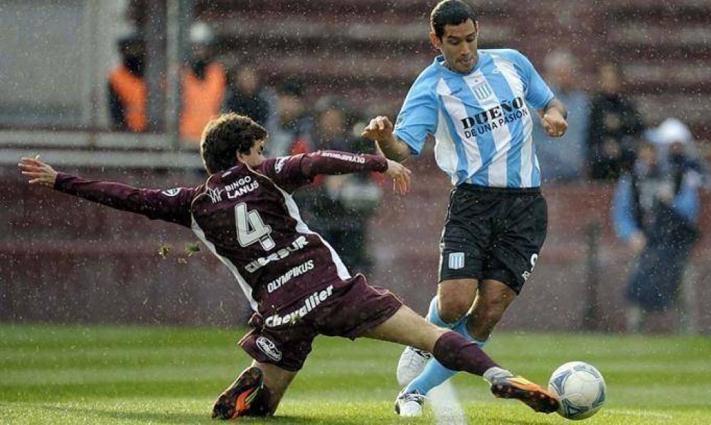 Racing empat� con Lan�s 1 a 1
