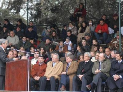 La inauguraci�n de la Rural, con cr�ticas y anuncios