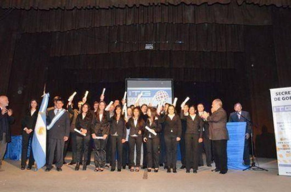Primera promoci�n en el Instituto Tecnol�gico