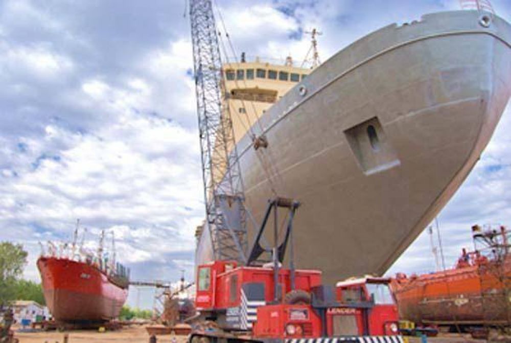 Hoy se finalizar� el montaje del rompehielos Almirante Ir�zar