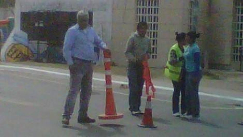 Guaraz cort� una ruta para festejar el D�a del Ni�o