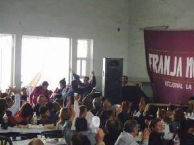 Galv�n en Sanagasta:�La salud est� en crisis�