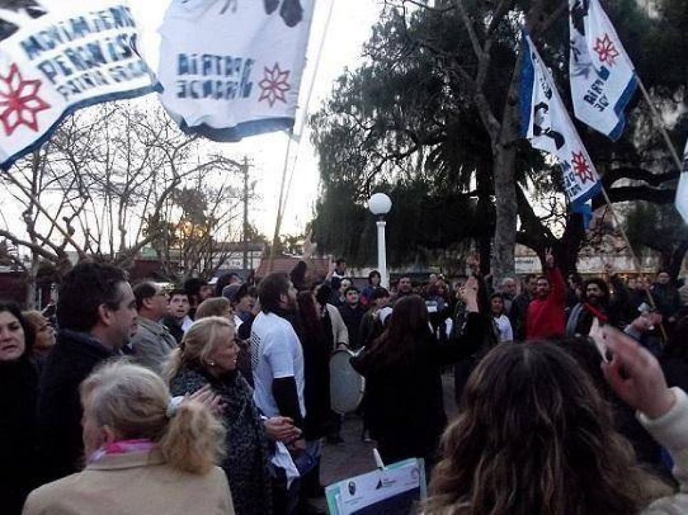 Eric Calcagno y Viviana Nocito recordaron al General San Mart�n