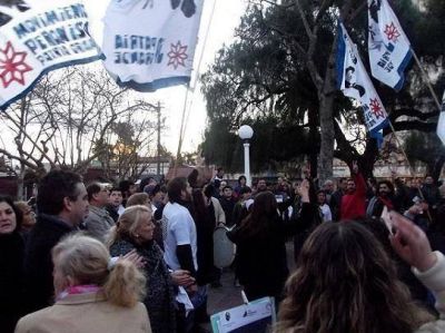 Eric Calcagno y Viviana Nocito recordaron al General San Mart�n